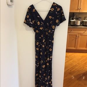 Floral maxi dress